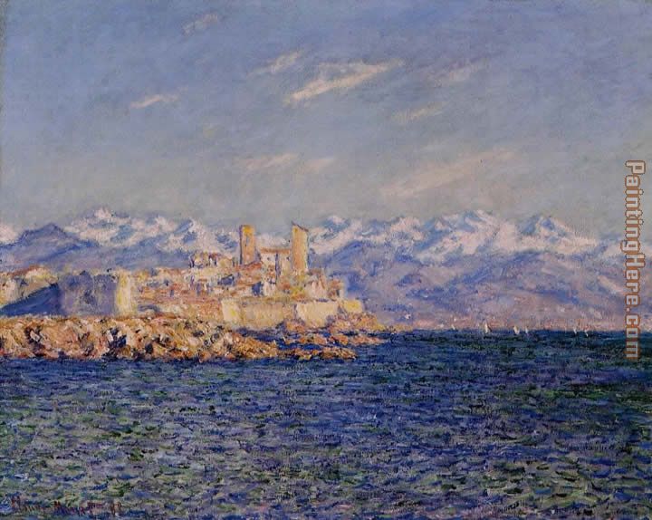 Antibes Afternoon Effect painting - Claude Monet Antibes Afternoon Effect art painting